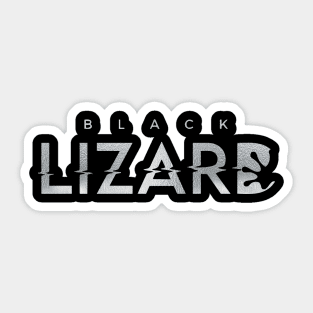 Black Lizard Records Sticker